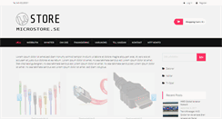 Desktop Screenshot of microstore.se