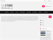 Tablet Screenshot of microstore.se